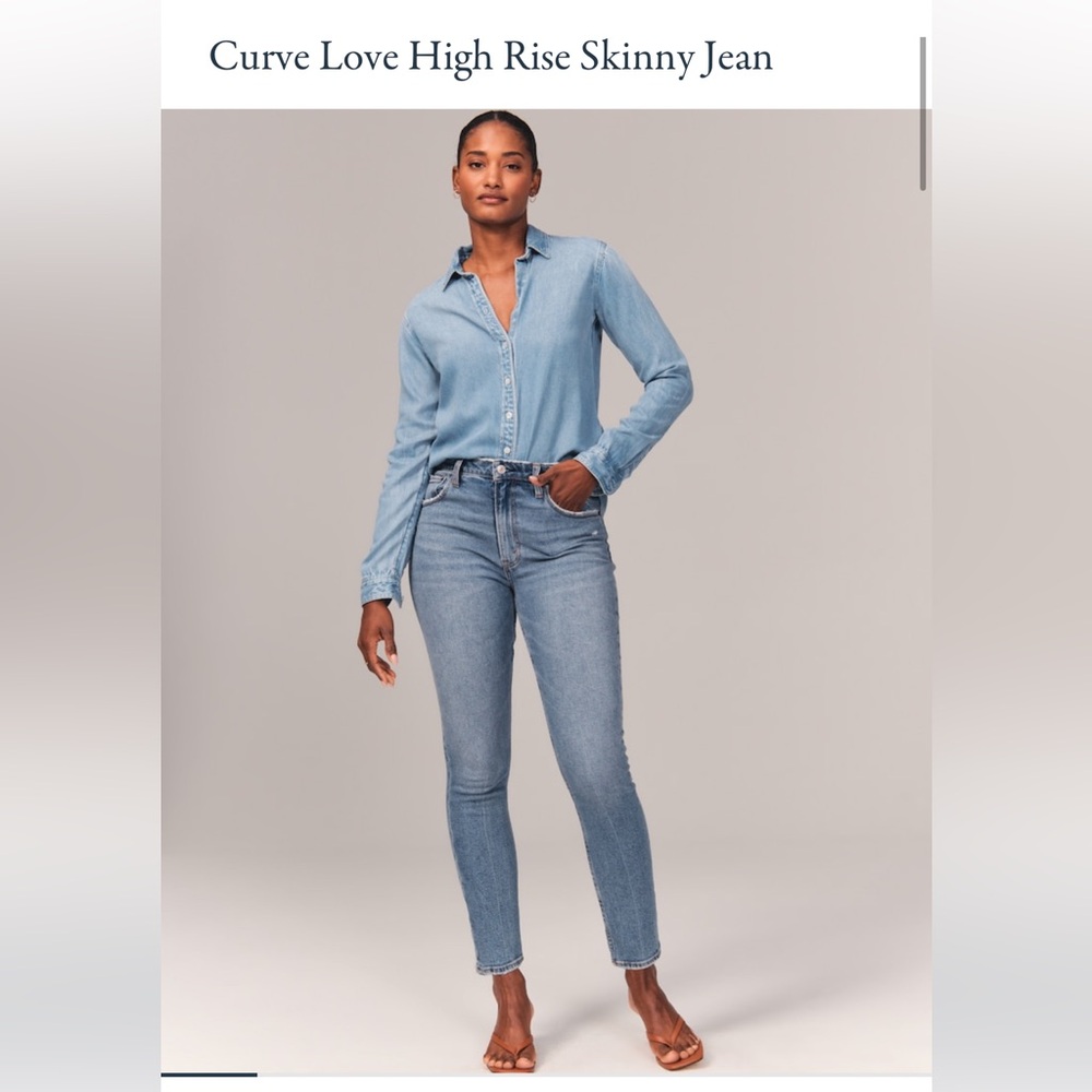 Abercrombie Curve Love High Rise Skinny Jean
